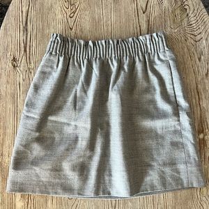 J Crew Factory sidewalk city skirt size 4 grey